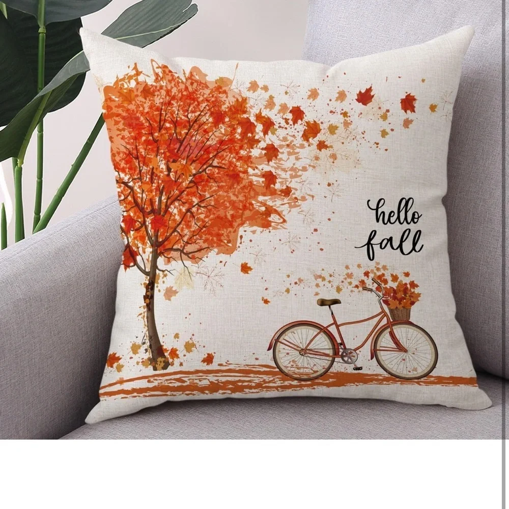 NWT Fall Pillow Covers 18x18 inches